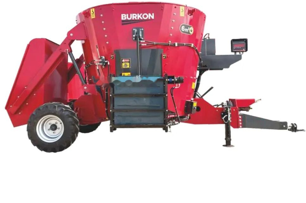 Burkon 6m3 Çekilir (380V) Dikey Yem Karma Makinesi ( BK-F600 ) - Kŕmny voz: obrázok 1 Burkon 6m3 Çekilir (380V) Dikey Yem Karma Makinesi ( BK-F600 ) - Kŕmny voz: obrázok 1