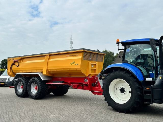 Jako Tiger 180 landbouwkipper. Nieuw! direct leverbaar! - Poľnohospodársky sklápěcí príves: obrázok 2 Jako Tiger 180 landbouwkipper. Nieuw! direct leverbaar! - Poľnohospodársky sklápěcí príves: obrázok 2