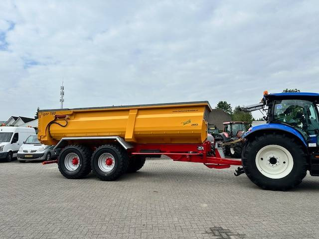 Jako Tiger 180 landbouwkipper. Nieuw! direct leverbaar! - Poľnohospodársky sklápěcí príves: obrázok 1 Jako Tiger 180 landbouwkipper. Nieuw! direct leverbaar! - Poľnohospodársky sklápěcí príves: obrázok 1