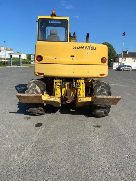 Komatsu PW95 - Kolesové rýpadlo: obrázok 3 Komatsu PW95 - Kolesové rýpadlo: obrázok 3