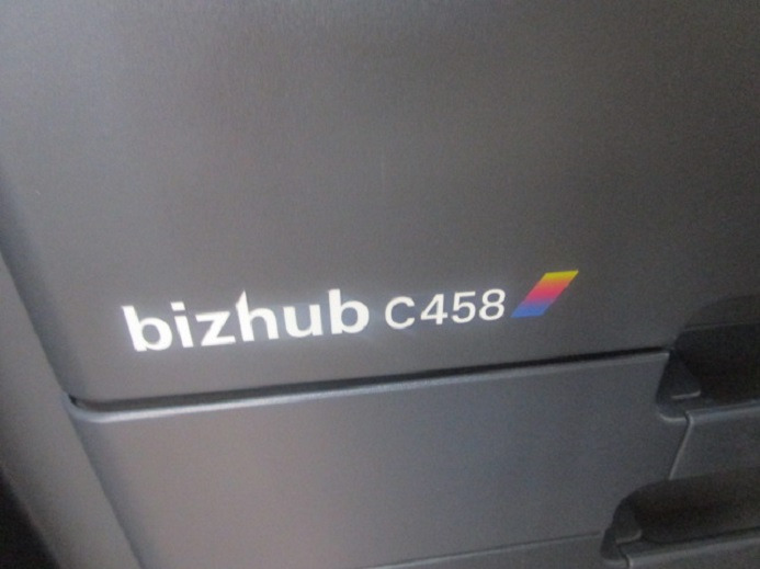 KONICA MINOLTA BIZHUB C458 - Tlačiarenský stroj: obrázok 4 KONICA MINOLTA BIZHUB C458 - Tlačiarenský stroj: obrázok 4