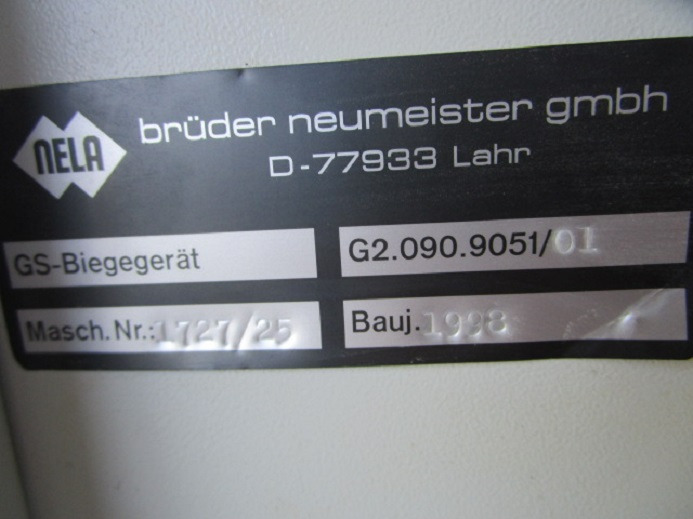 PLATTENBIEGEGERÄT G2.090.9051/01 FÜR SM52 - Tlačiarenský stroj: obrázok 5 PLATTENBIEGEGERÄT G2.090.9051/01 FÜR SM52 - Tlačiarenský stroj: obrázok 5