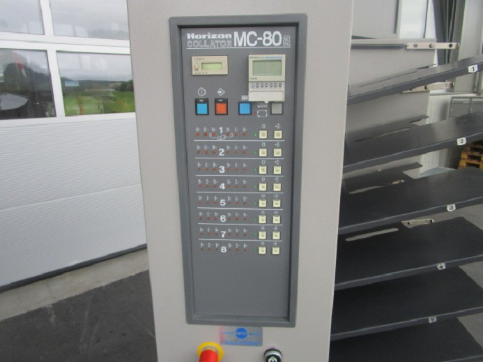 ZUSAMMENTRAGTURM HORIZON MC-80a MIT KOMPRESSOR - Tlačiarenský stroj: obrázok 5 ZUSAMMENTRAGTURM HORIZON MC-80a MIT KOMPRESSOR - Tlačiarenský stroj: obrázok 5