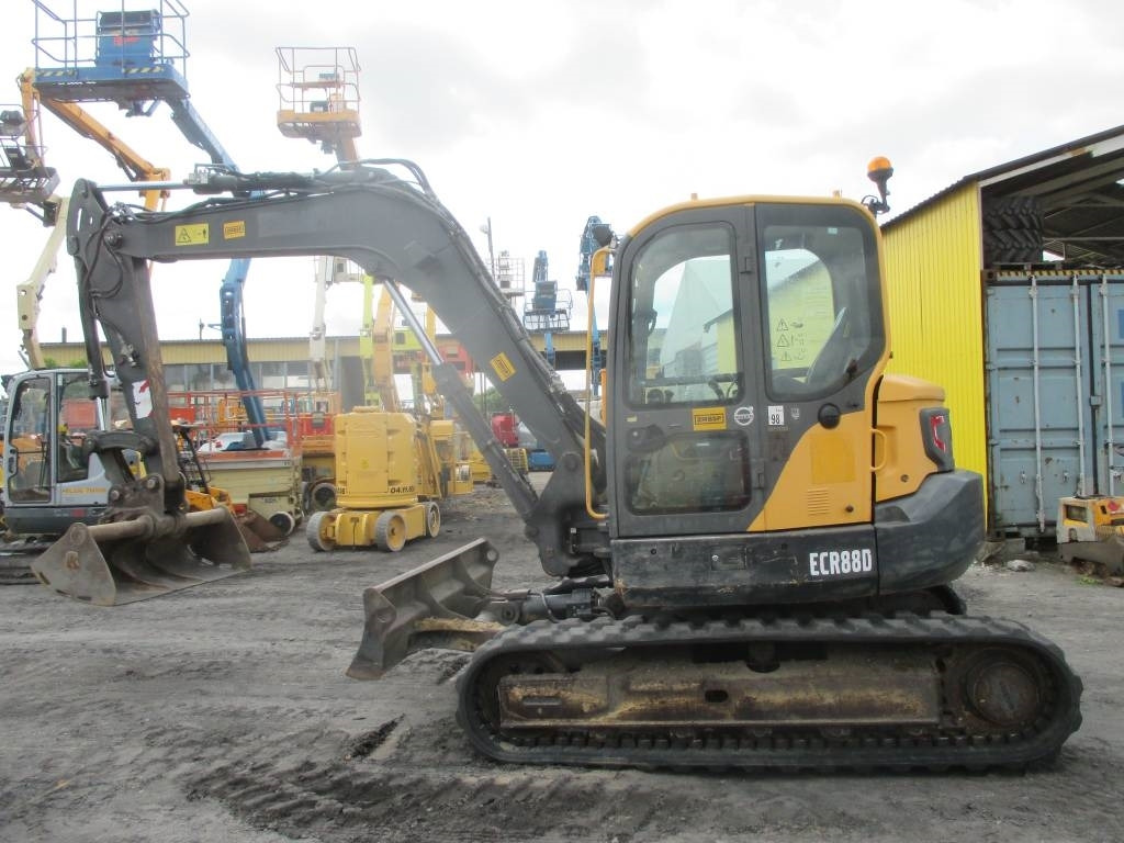 Volvo ECR 88 D - Mini rýpadlo: obrázok 5 Volvo ECR 88 D - Mini rýpadlo: obrázok 5
