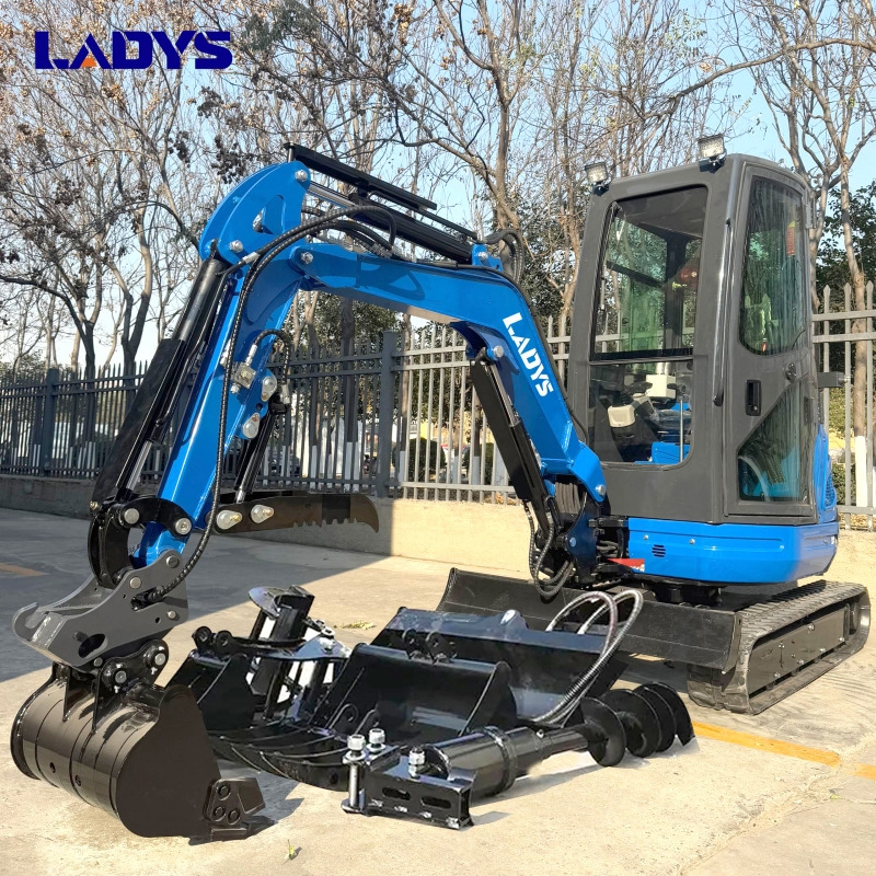 LADYS DY25U Mini Excavator Kubota Euro 5/Epa Engine Mini Excavator For Sale - Mini rýpadlo: obrázok 1 LADYS DY25U Mini Excavator Kubota Euro 5/Epa Engine Mini Excavator For Sale - Mini rýpadlo: obrázok 1