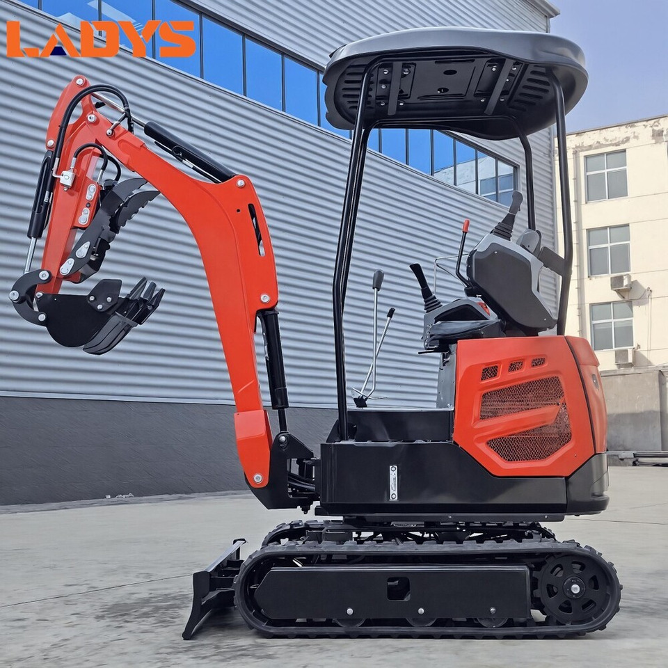 LADYS Mini Excavator Digger Miniexcavadora EPA Kubota Engine Chinese LADYS DY18 Mini Excavator For Sale With Mini Excavator Attachment Set - Mini rýpadlo: obrázok 3 LADYS Mini Excavator Digger Miniexcavadora EPA Kubota Engine Chinese LADYS DY18 Mini Excavator For Sale With Mini Excavator Attachment Set - Mini rýpadlo: obrázok 3