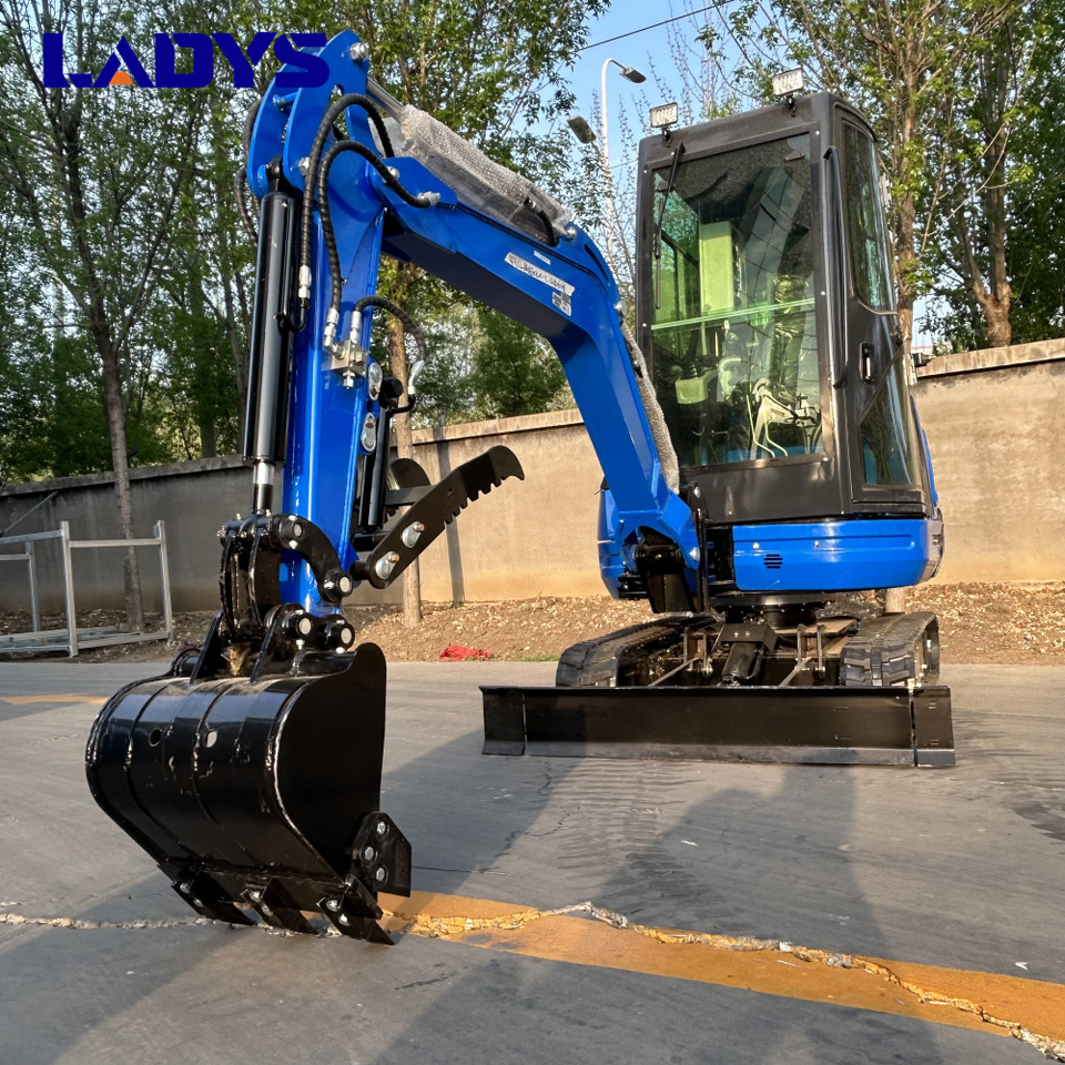 LADYS DY25U Mini Excavator Digger Miniexcavadora EPA Kubota Engine Mini Excavator For Sale With Mini Excavator Attachment Set - Pásové rýpadlo: obrázok 3 LADYS DY25U Mini Excavator Digger Miniexcavadora EPA Kubota Engine Mini Excavator For Sale With Mini Excavator Attachment Set - Pásové rýpadlo: obrázok 3