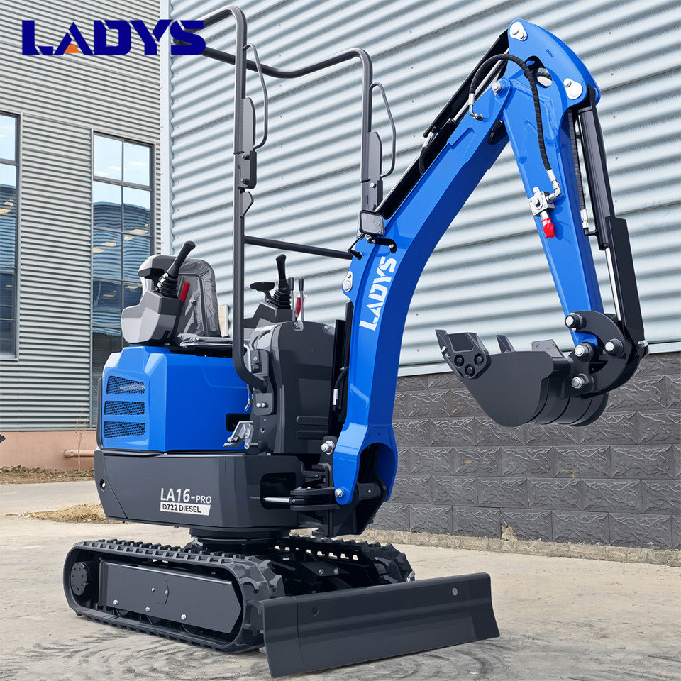 LADYS LA16Pro Mini Excavator Euro 5/Epa Kubota Engine Mini Excavator For Sale - Rýpadlo: obrázok 4 LADYS LA16Pro Mini Excavator Euro 5/Epa Kubota Engine Mini Excavator For Sale - Rýpadlo: obrázok 4