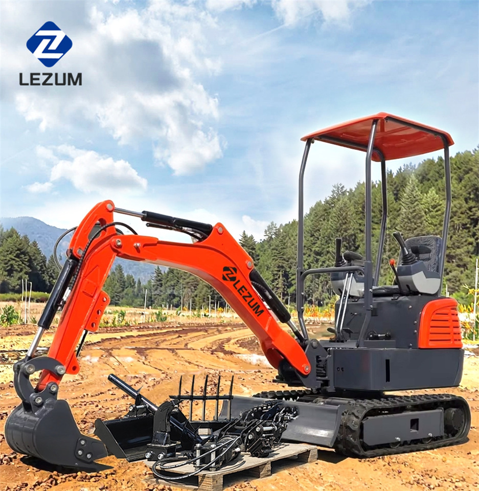 LEZUM Free Shipping Mini Excavator Bagger Pelle Miniexcavadora 1 2 3.5  Ton CE/EPA/EURO 5  Kubota Engine Diesel/Electric Mini Excavators For Sale - Pásové rýpadlo: obrázok 1 LEZUM Free Shipping Mini Excavator Bagger Pelle Miniexcavadora 1 2 3.5  Ton CE/EPA/EURO 5  Kubota Engine Diesel/Electric Mini Excavators For Sale - Pásové rýpadlo: obrázok 1