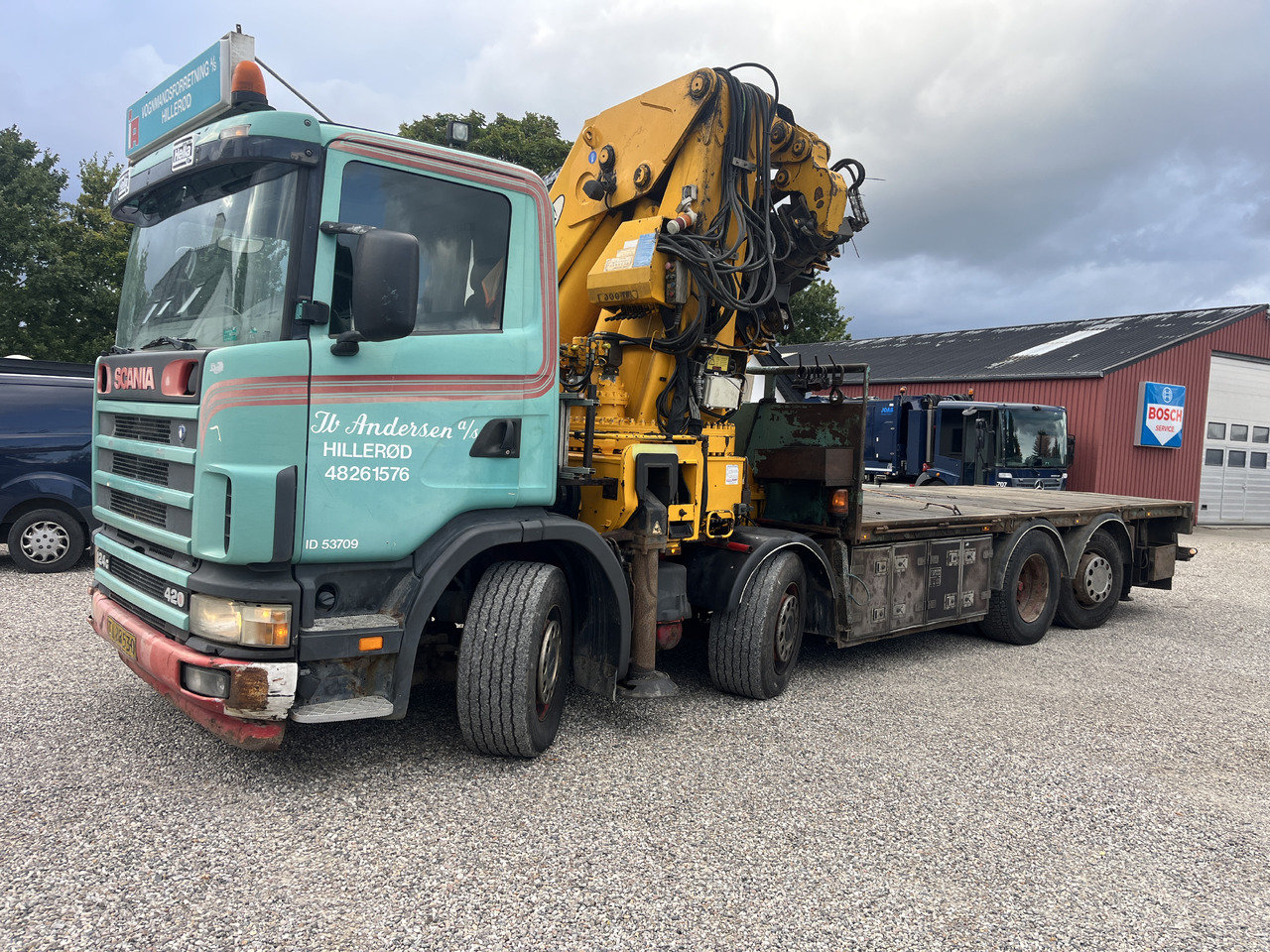 Scania G 124 - Auto s hydraulickou rukou: obrázok 2 Scania G 124 - Auto s hydraulickou rukou: obrázok 2