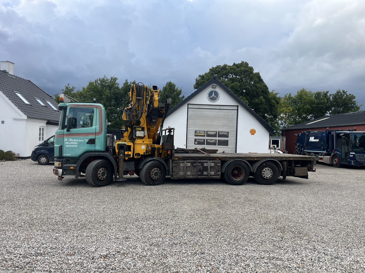 Scania G 124 - Auto s hydraulickou rukou: obrázok 1 Scania G 124 - Auto s hydraulickou rukou: obrázok 1