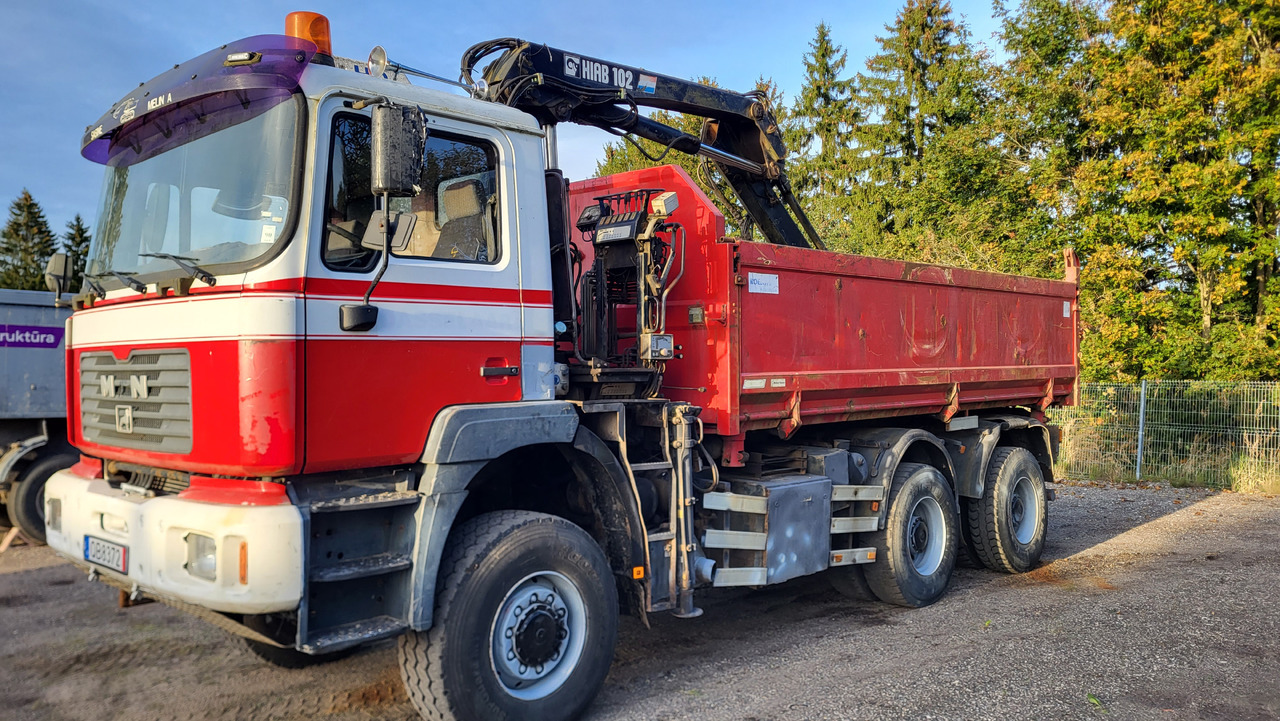MAN 33.414 6X6 HIAB 102 33.414 - Sklápač: obrázok 1 MAN 33.414 6X6 HIAB 102 33.414 - Sklápač: obrázok 1