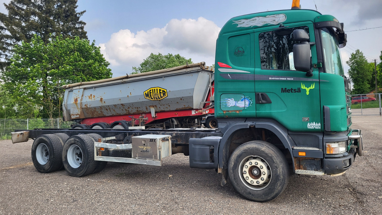 SCANIA R124 420 6X4 - Podvozek s kabinou: obrázok 4 SCANIA R124 420 6X4 - Podvozek s kabinou: obrázok 4