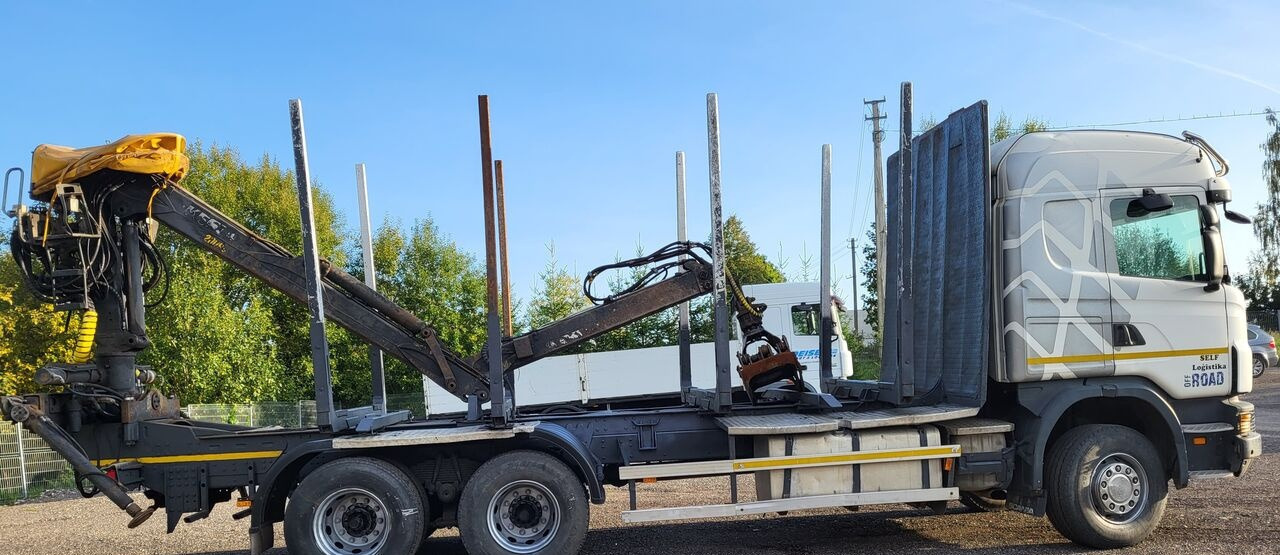 Scania G480 - Nákladné vozidlo na prepravu dreva, Auto s hydraulickou rukou: obrázok 4 Scania G480 - Nákladné vozidlo na prepravu dreva, Auto s hydraulickou rukou: obrázok 4