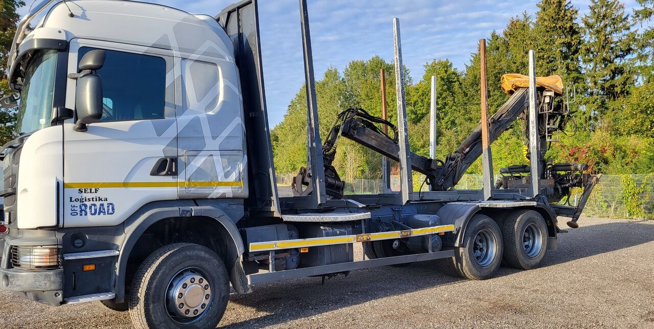 Scania G480 - Nákladné vozidlo na prepravu dreva, Auto s hydraulickou rukou: obrázok 1 Scania G480 - Nákladné vozidlo na prepravu dreva, Auto s hydraulickou rukou: obrázok 1