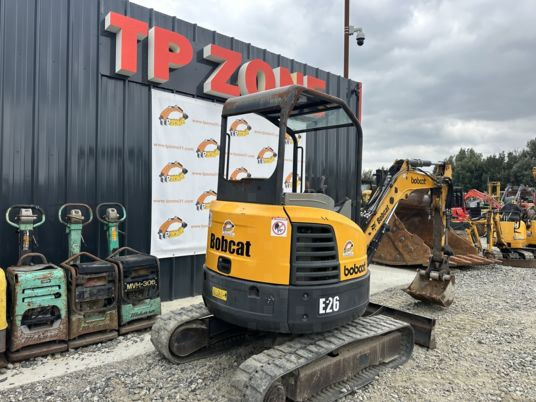 Bobcat E26 à 18900 € HT - Mini rýpadlo: obrázok 5 Bobcat E26 à 18900 € HT - Mini rýpadlo: obrázok 5