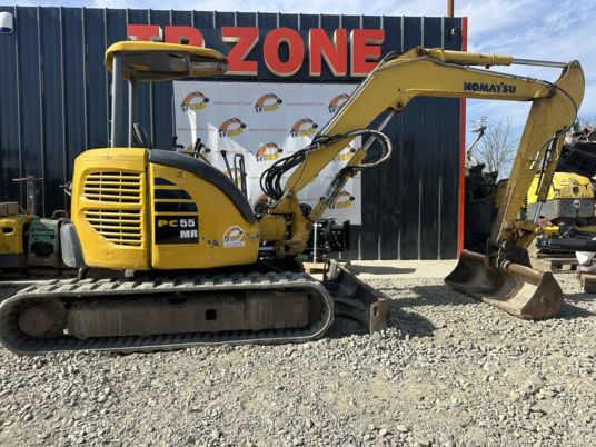 Komatsu PC55MR-3 à 22500 Euros HT - Mini rýpadlo: obrázok 3 Komatsu PC55MR-3 à 22500 Euros HT - Mini rýpadlo: obrázok 3