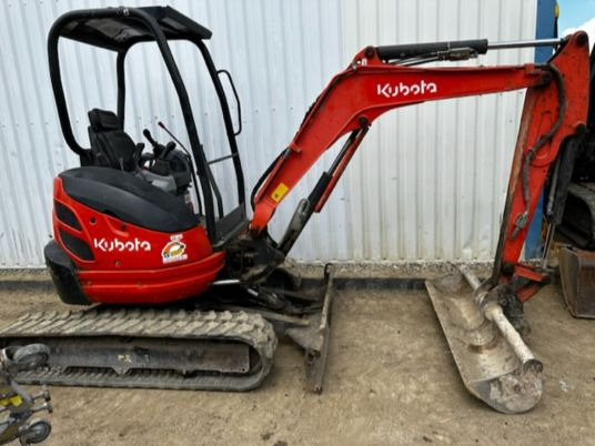 Kubota U25-3 EU Canopy - Mini rýpadlo: obrázok 3 Kubota U25-3 EU Canopy - Mini rýpadlo: obrázok 3