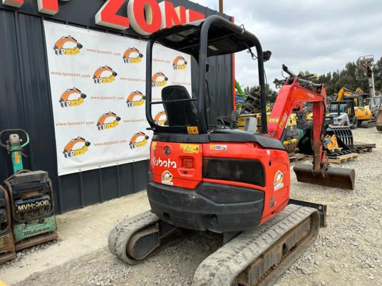 Kubota U27-4 à 20500 € HT - Mini rýpadlo: obrázok 5 Kubota U27-4 à 20500 € HT - Mini rýpadlo: obrázok 5