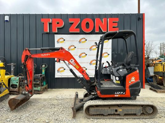 Kubota U27-4 à 20500 € HT - Mini rýpadlo: obrázok 2 Kubota U27-4 à 20500 € HT - Mini rýpadlo: obrázok 2