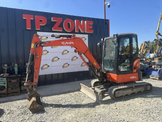 Kubota U36-4 Cabine à 28500 € HT - Mini rýpadlo: obrázok 4 Kubota U36-4 Cabine à 28500 € HT - Mini rýpadlo: obrázok 4