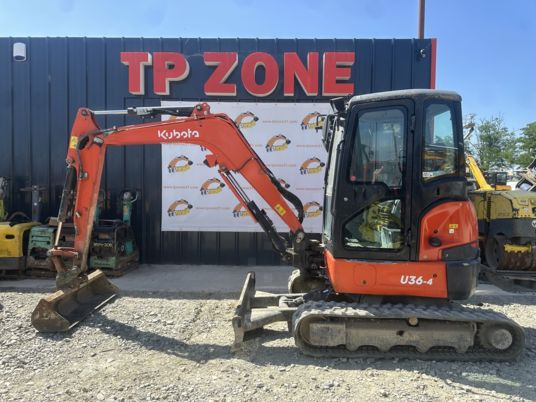 Kubota U36-4 Cabine à 28500 € HT - Mini rýpadlo: obrázok 2 Kubota U36-4 Cabine à 28500 € HT - Mini rýpadlo: obrázok 2