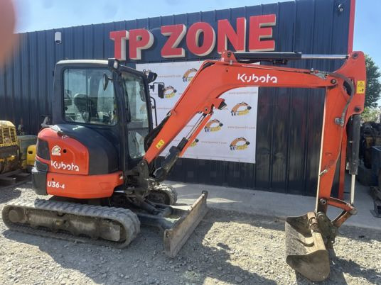 Kubota U36-4 Cabine à 28500 € HT - Mini rýpadlo: obrázok 3 Kubota U36-4 Cabine à 28500 € HT - Mini rýpadlo: obrázok 3