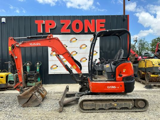 Kubota U36-4 à 26500 € HT - Mini rýpadlo: obrázok 2 Kubota U36-4 à 26500 € HT - Mini rýpadlo: obrázok 2