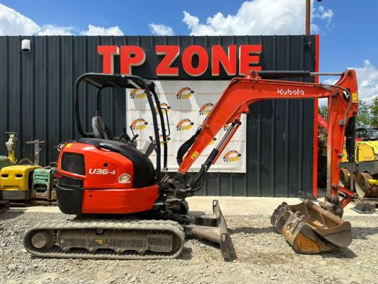 Kubota U36-4 à 26500 € HT - Mini rýpadlo: obrázok 1 Kubota U36-4 à 26500 € HT - Mini rýpadlo: obrázok 1