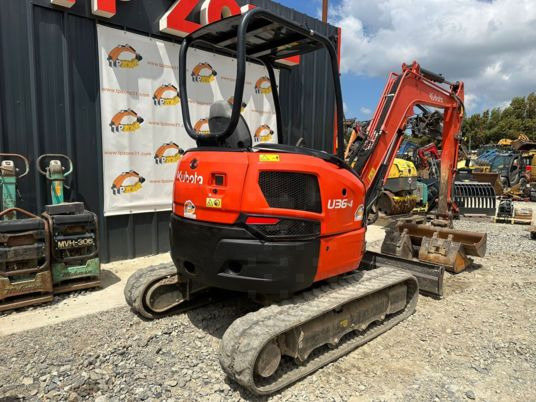 Kubota U36-4 à 26500 € HT - Mini rýpadlo: obrázok 3 Kubota U36-4 à 26500 € HT - Mini rýpadlo: obrázok 3