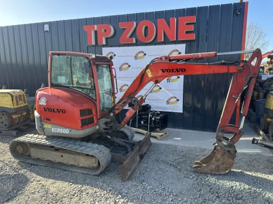 Volvo ECR50 D à 25900 euros HT - Mini rýpadlo: obrázok 1 Volvo ECR50 D à 25900 euros HT - Mini rýpadlo: obrázok 1