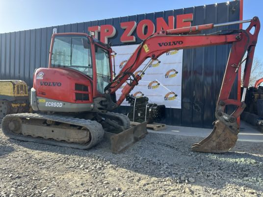 Volvo ECR50 D à 25900 euros HT - Mini rýpadlo: obrázok 5 Volvo ECR50 D à 25900 euros HT - Mini rýpadlo: obrázok 5