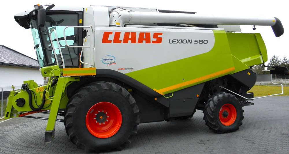 Claas Lexion 580 heder V900, Najbogatsza Wersja, Nie Malowany, Stan Bardzo Dobry - Obilný kombajn: obrázok 4 Claas Lexion 580 heder V900, Najbogatsza Wersja, Nie Malowany, Stan Bardzo Dobry - Obilný kombajn: obrázok 4