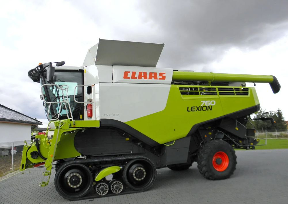 Claas Lexion 760 Terra Trac 2015 Rok, 1900 motgodzin, Heder V 930 2019 Rok, Najbogatsza Wersja, Nie Malowany, Stan Idealny - Obilný kombajn: obrázok 5 Claas Lexion 760 Terra Trac 2015 Rok, 1900 motgodzin, Heder V 930 2019 Rok, Najbogatsza Wersja, Nie Malowany, Stan Idealny - Obilný kombajn: obrázok 5