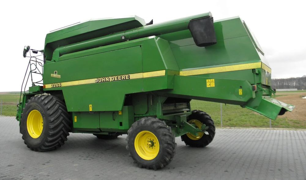 Obilný kombajn John Deere 2264 HM 1998 Rok, heder 6,1 m, Stol do rzepaku, Nie Malowany, Stan Bardzo Dobry: obrázok 8