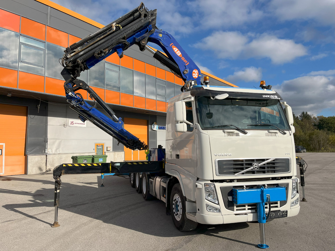VOLVO FH 8x4 + Crane 48tm year 2006 + Jib + platform + tractor - Auto s hydraulickou rukou: obrázok 1 VOLVO FH 8x4 + Crane 48tm year 2006 + Jib + platform + tractor - Auto s hydraulickou rukou: obrázok 1
