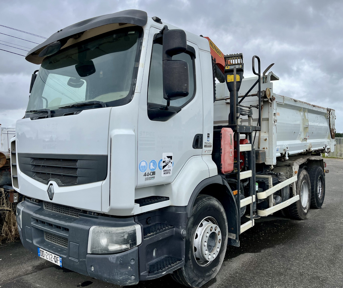 RENAULT Premium Lander 460dxi bibenne grue Palfinger pk16001 - Sklápač, Auto s hydraulickou rukou: obrázok 2 RENAULT Premium Lander 460dxi bibenne grue Palfinger pk16001 - Sklápač, Auto s hydraulickou rukou: obrázok 2