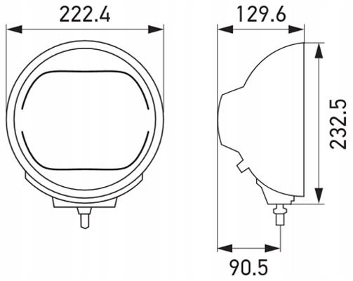 Hella HALOGEN DALEKOSIĘŻNY CHROMOWANY FULL LED HELLA 1F8016560021 - Svetlo/ Osvetlenia: obrázok 4 Hella HALOGEN DALEKOSIĘŻNY CHROMOWANY FULL LED HELLA 1F8016560021 - Svetlo/ Osvetlenia: obrázok 4