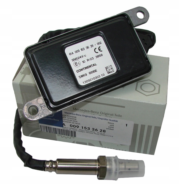 MERCEDES CZUJNIK NOX MERCEDES-BENZ ACTROS ATEGO EURO 5 0091533628 - Výfukový systém: obrázok 1 MERCEDES CZUJNIK NOX MERCEDES-BENZ ACTROS ATEGO EURO 5 0091533628 - Výfukový systém: obrázok 1