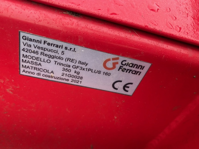 GIANNI FERRARI BROY 3/1 155 TUR - Záhradná kosačka: obrázok 2 GIANNI FERRARI BROY 3/1 155 TUR - Záhradná kosačka: obrázok 2