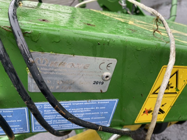 KRONE KW6.72 - Obracač sena: obrázok 2 KRONE KW6.72 - Obracač sena: obrázok 2
