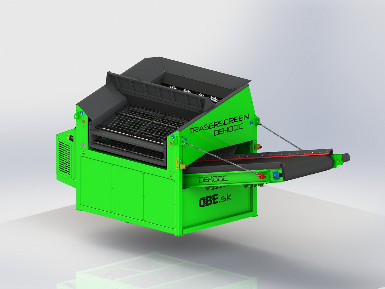 DB Engineering TraserScreen DB-100C - Třídič: obrázok 5 DB Engineering TraserScreen DB-100C - Třídič: obrázok 5