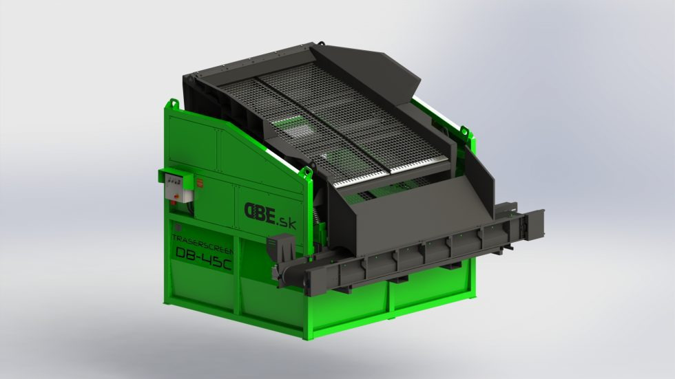 DB Engineering TraserScreen DB-45C - Třídič: obrázok 1 DB Engineering TraserScreen DB-45C - Třídič: obrázok 1