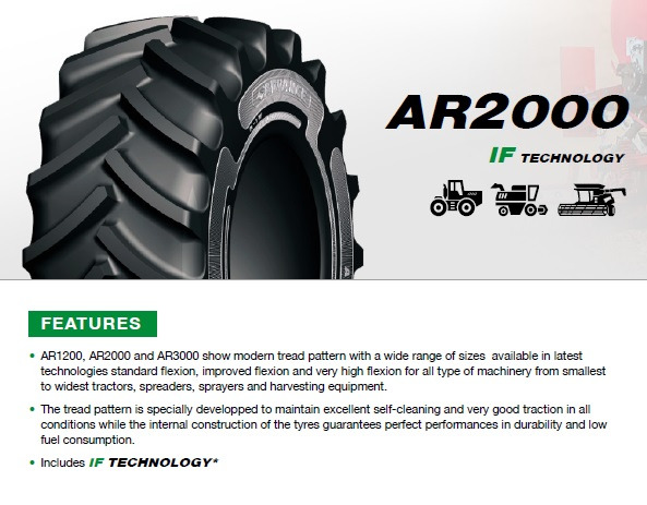 Advance AR2000 IF 1050/50R32 CFO for combine harvester and tractor. - Pneumatika pre Obilný kombajn: obrázok 4 Advance AR2000 IF 1050/50R32 CFO for combine harvester and tractor. - Pneumatika pre Obilný kombajn: obrázok 4