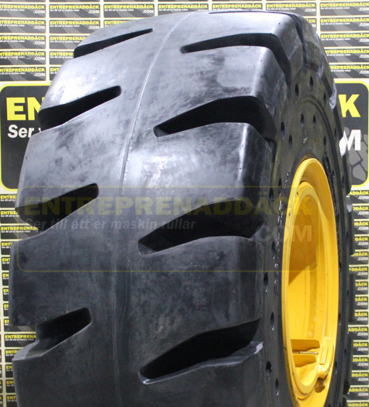 Complete solid wheels 26.5-25 on rims for Volvo L110/L120E - Kolesový nakladač: obrázok 1 Complete solid wheels 26.5-25 on rims for Volvo L110/L120E - Kolesový nakladač: obrázok 1