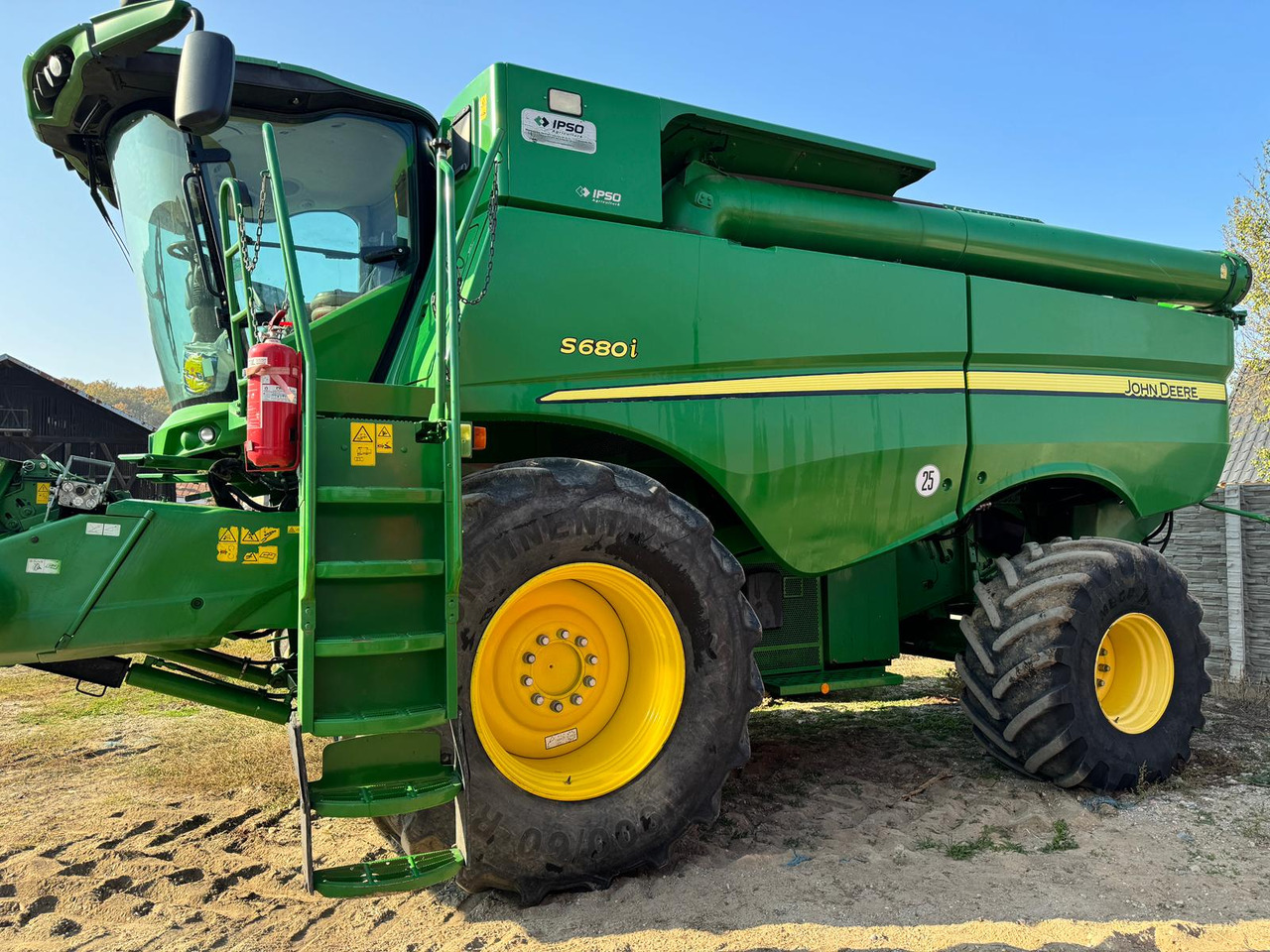 John Deere S680i combine + 635X Header + Zurn trailer - Obilný kombajn: obrázok 2 John Deere S680i combine + 635X Header + Zurn trailer - Obilný kombajn: obrázok 2