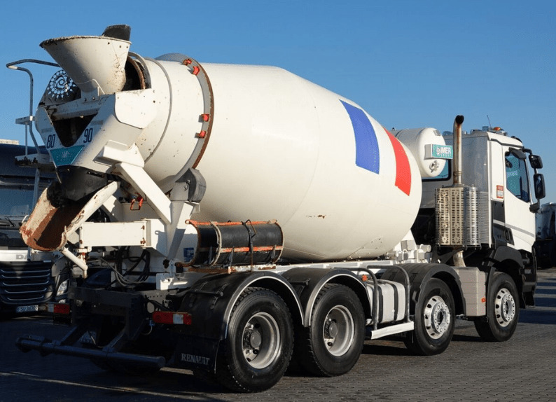 Renault C 430 8×4 Beton Mixer 9m3, TOP !!! - Domiešavač: obrázok 3 Renault C 430 8×4 Beton Mixer 9m3, TOP !!! - Domiešavač: obrázok 3