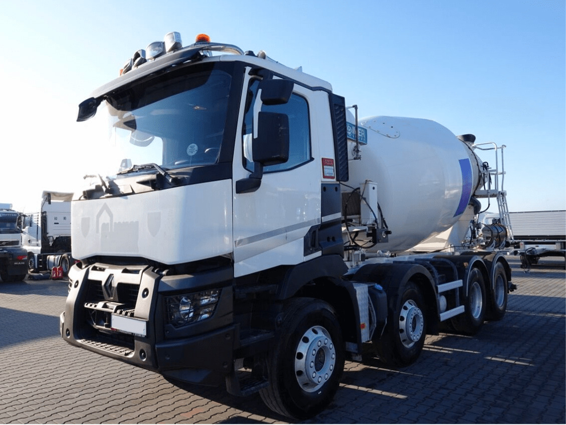 Renault C 430 8×4 Beton Mixer 9m3, TOP !!! - Domiešavač: obrázok 1 Renault C 430 8×4 Beton Mixer 9m3, TOP !!! - Domiešavač: obrázok 1