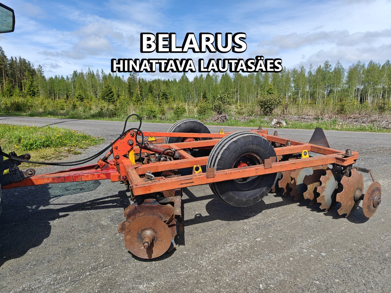 Belarus hinattava 300cm Katso video! - Diskový pluh: obrázok 1 Belarus hinattava 300cm Katso video! - Diskový pluh: obrázok 1