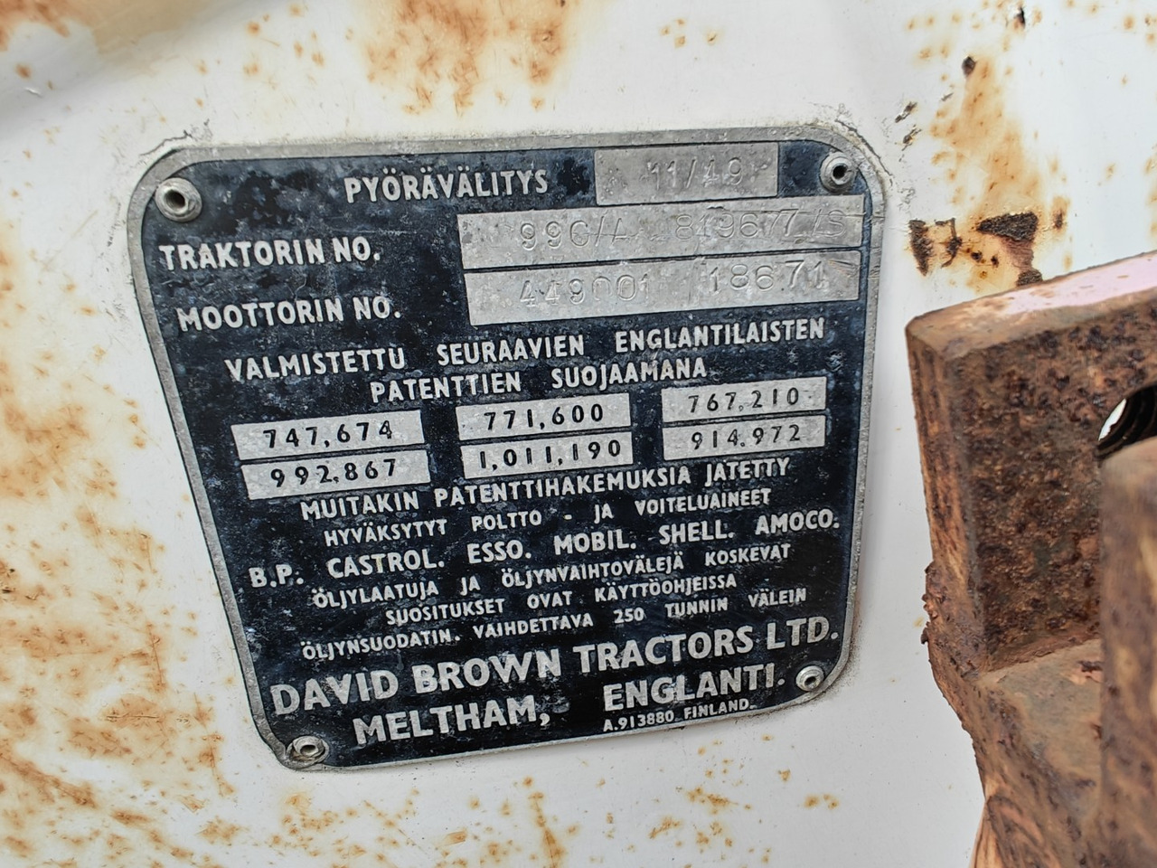 Leasing DAVID BROWN 990 Selectamatic DAVID BROWN 990 Selectamatic: obrázok 16